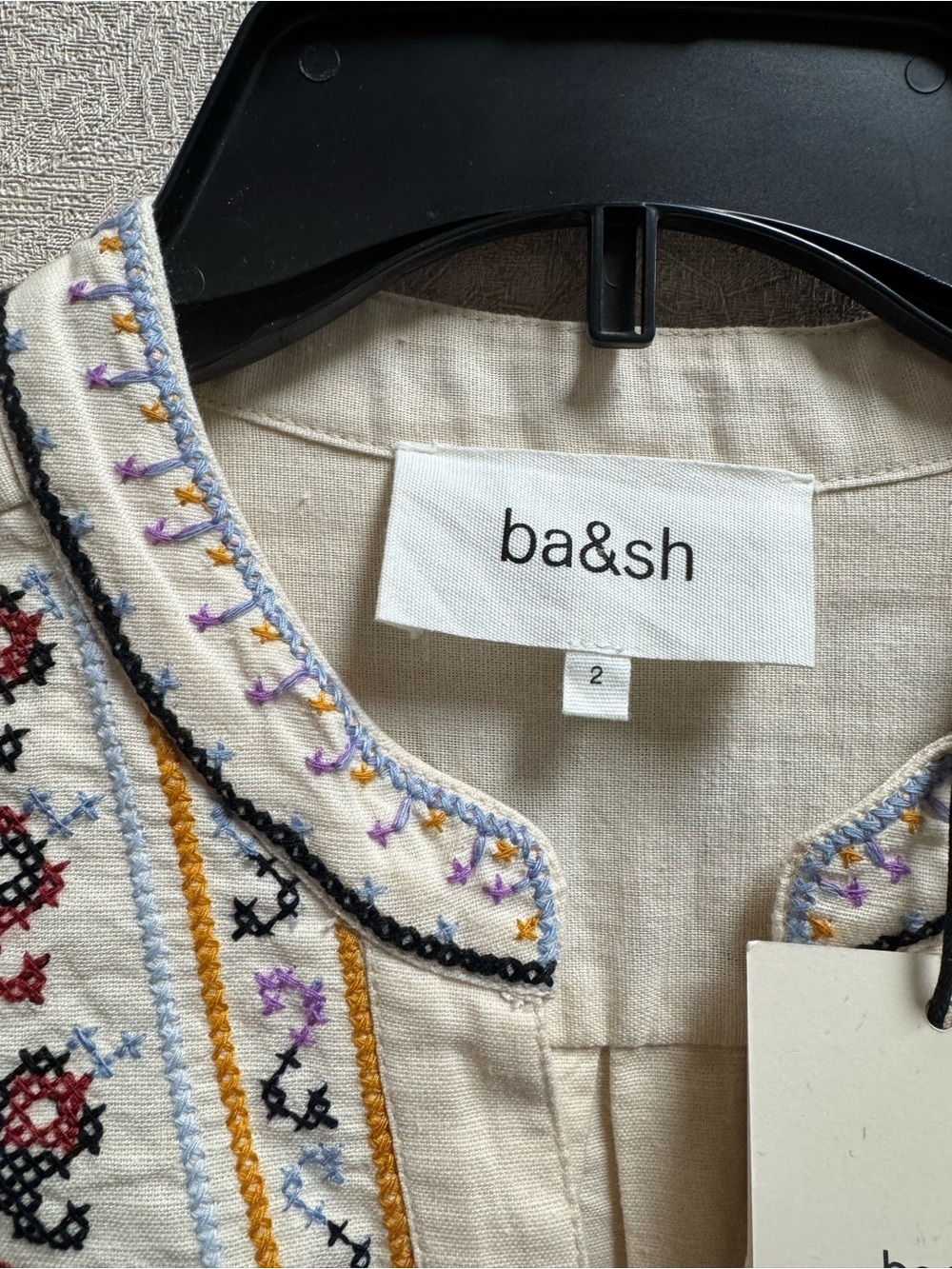 BA&SH NWT Caloe Top Size 2/M - Picture 7 of 13